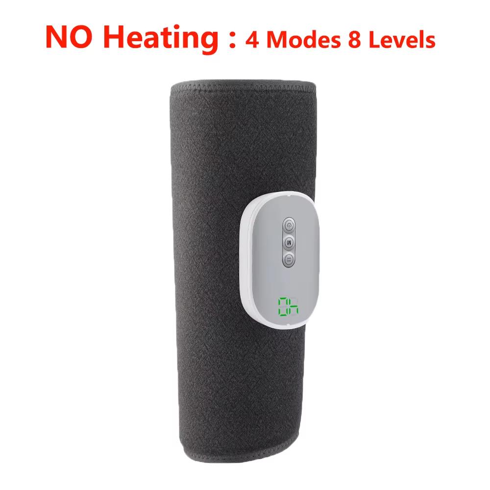 Electric Wireless Air Pressure Calf Massager 8 Level 4 Mode Air Compression Massage Heating Relief Leg Fatigue Muscle Foot Relax