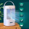 Mini Air Conditioner Desk Fan Quiet Water Cooler 900Ml Led
