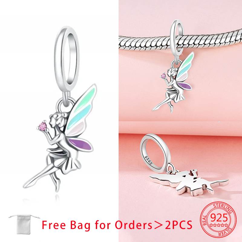 

Оригинальные Шармы Блестящий Циркон Принц Фея Замок Корона Бусины Медная Подвеска Подходит для DIY Оригинального Браслета Ювелирное Изделие Подарок для Женщин