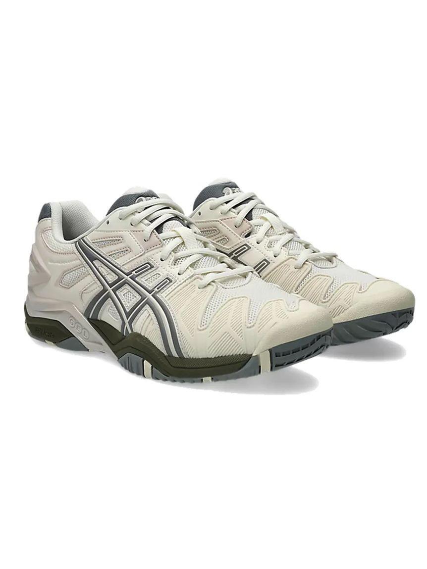 1203A901-100 Asics Gel-Resolution 5 Cream Clay Grey (Men s) 4.5