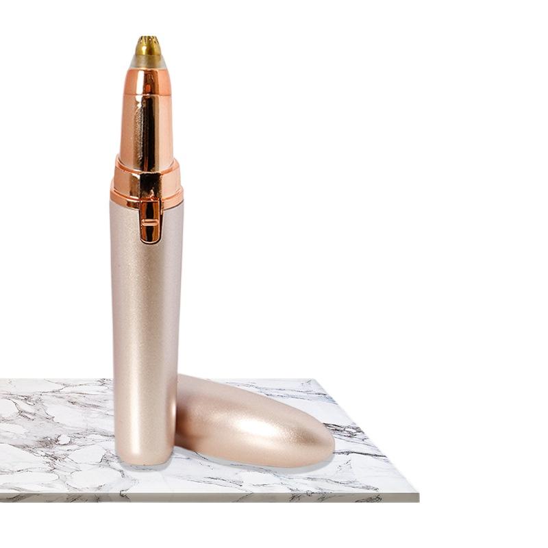 Tondeuse à sourcils électrique, Tondeuse à sourcils pour femmes, Tondeuse à sourcils automatique, Instrument de rasage, Tondeuse de beauté pour l'épilation des poils, Même stylo que Douyin.
