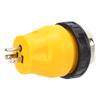 Adaptor Electric RV cu Blocare 15A Tată la 50A Mamă Conector Cablu de Alimentare cu Blocare prin Răsucire Ștecher SUA 125V
