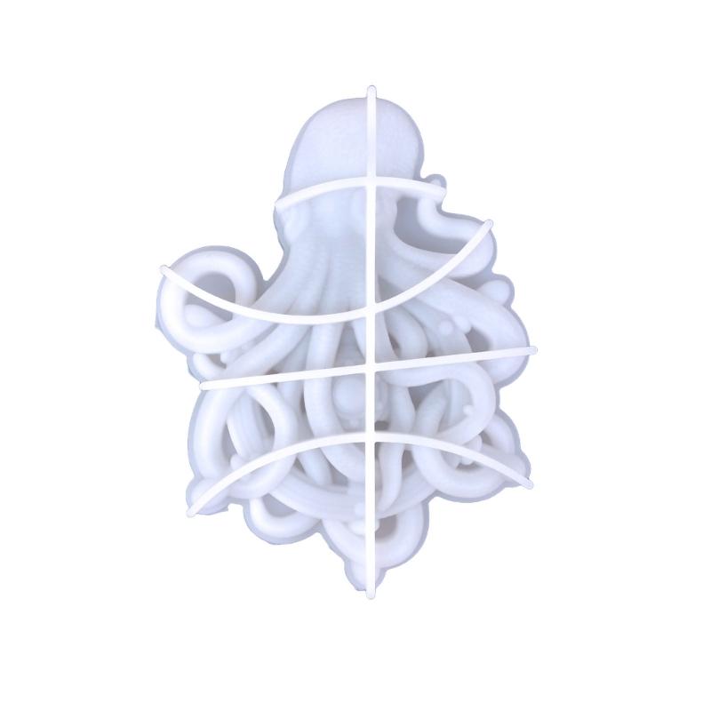 Quality Silicone Mold Soft Mould Creative Workshops Resin Moulds Easy To Clean and Store Creative Octopus Decorations