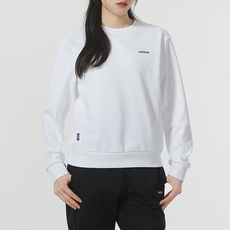 adidas Damen Rundhals Pullover Sweatshirt