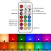 Ampoule LED RGB - HEKEE - E14 - 5W - 12 couleurs - 3 niveaux de luminosité