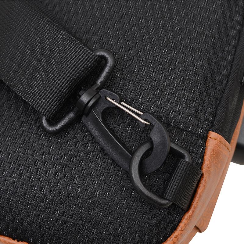 Men's Chest Bag Large Capacity Anti-theft Shoulder Bag USB Crossbody Bag