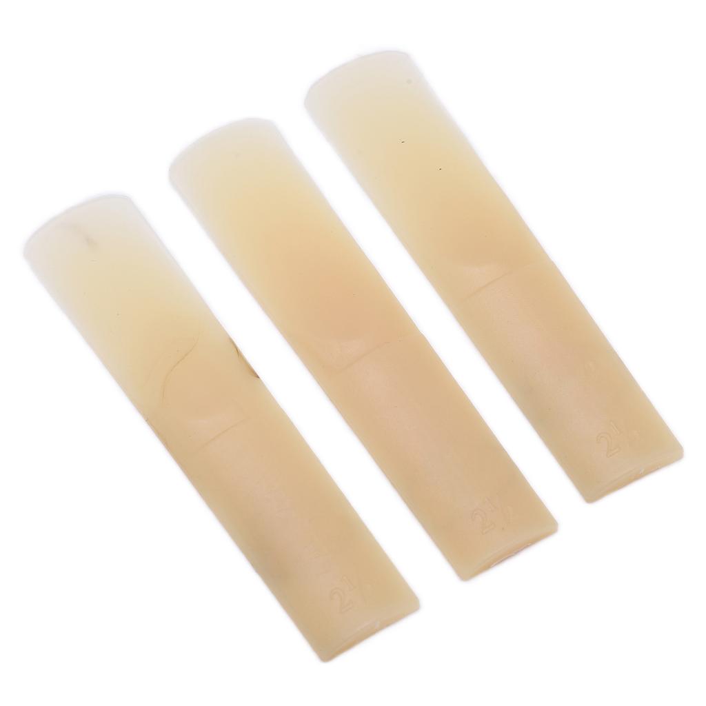 3 Pcs Alto Saxophone Reed Portable Wear Resistant Durable Advanced Craft Resin Alto Saxophone Reed