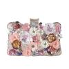 Flower Dinner Bag European and American Fashion Ladies' Handbag Clutch Bag Cheongsam Dress Banquet Evening Bag