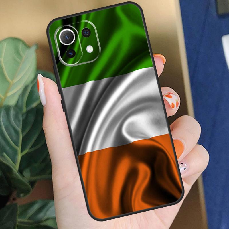 Irish Passport Ireland Flag Case For Xiaomi 15 14 Ultra 13T 14T 15T Pro 17 Pro Max POCO X7 X5 X6 F5 F6 F7 F8 Pro Coque