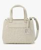 Armani Exchange Women'S All-Over Logo Small Tote Bag _Warm Gray_A426170510