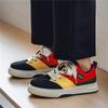Fashion 2025 Spring New Men's Casual Sports Shoes Retro Color Blocking Niche Design Canvas Fashion Trend Comfortable Platform sneakers
