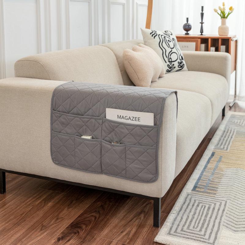 

Универсальная ультразвуковая рельефная накладка на подлокотник с хранением для современных минималистичных диванов на все сезоны 50x90 cm