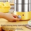 304 Stainless Steel Double-Layer Egg Steamer with Timer & Auto-Off - Household Breakfast Machine