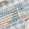 125 Key Line Puppy Keycap Set PBT Cute Type MOA Keycap Compatible MX Switch Wooting Mechanical Keyboard