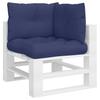 Pallet Cushions 3 Pcs Navy Blue Oxford Fabric