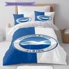 Brighton & Hove Albion Pattern Bedding,Quilt Set Quilt Cover Pillowcase Home Birthday Gift(1 * Duvet Cover + 2 * Pillowcase, Without Core)