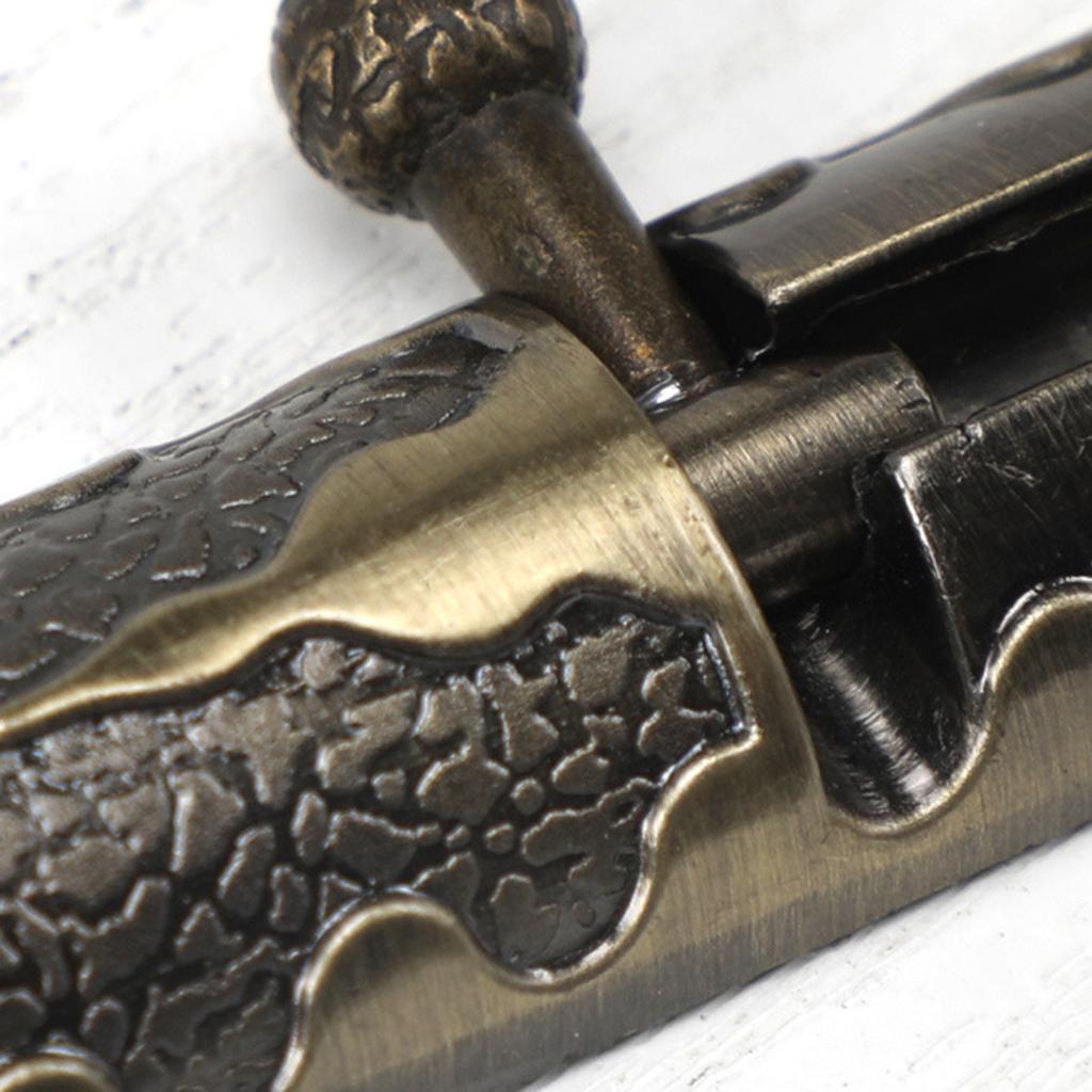 Multipurpose Sliding Door Latches Bolt Lock for Home and Office Supplies Security Daily Use Sturdy 3Inch Zinc Alloy