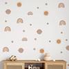 Rainbow Sun Cloud Castle Nursery Room Wall Stickers Kids Boys Girls Badroom Waterproof Wall Decals Bohemian Home Decoration