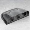 2in Triple Dash Gauge Pod 3 Hole Dashboard Meter Mount Bracket Universal Auto AccessoryCarbon Fiber