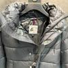 Mens Oversized Warm Puffer Jacket With Detachable Hood Thick Cotton-Padded Winter Coat Daily Wear