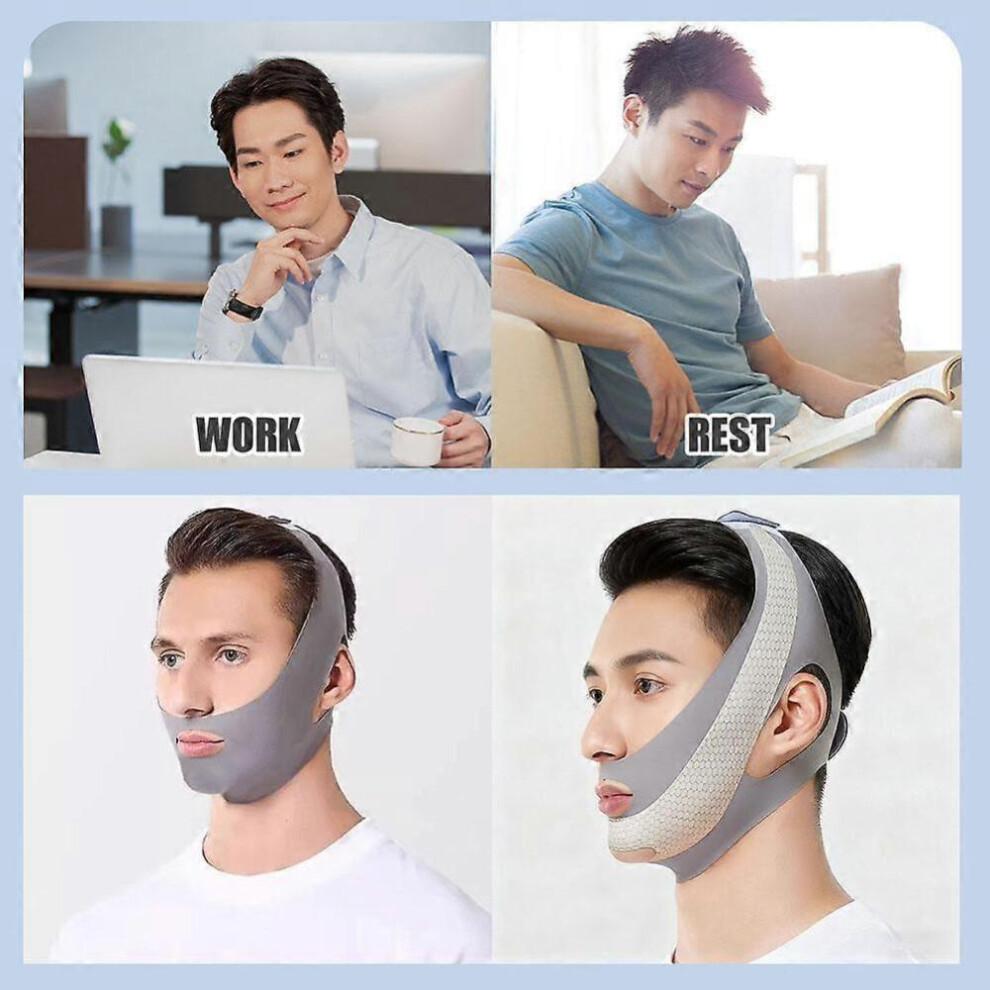 (Pressure-)Face Tightening Bandage V-line Face Shaper Double Chin Reducer Face Tightening Belt