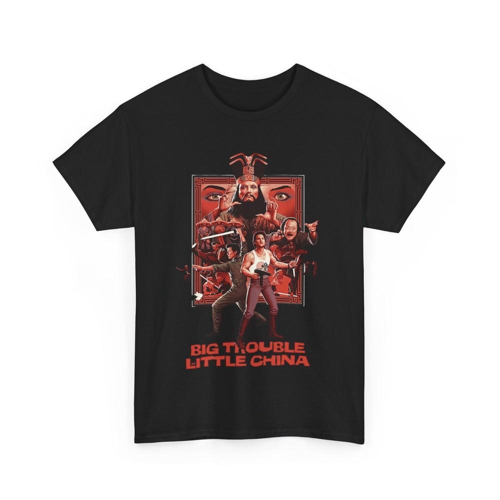 

Big Trouble In Little China Movie T Shirt Unisex Heavy Cotton Tee Unisex T-Shirt XXXXL