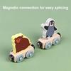 Transportation Train Wooden Toy Educational Wooden Magnetic Train Magnetic Train Toys  Kids Toy