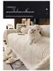 High-Quality American Style Anti-Cat Scratch Sofa Cover with Plush Sofa Cushion Protection