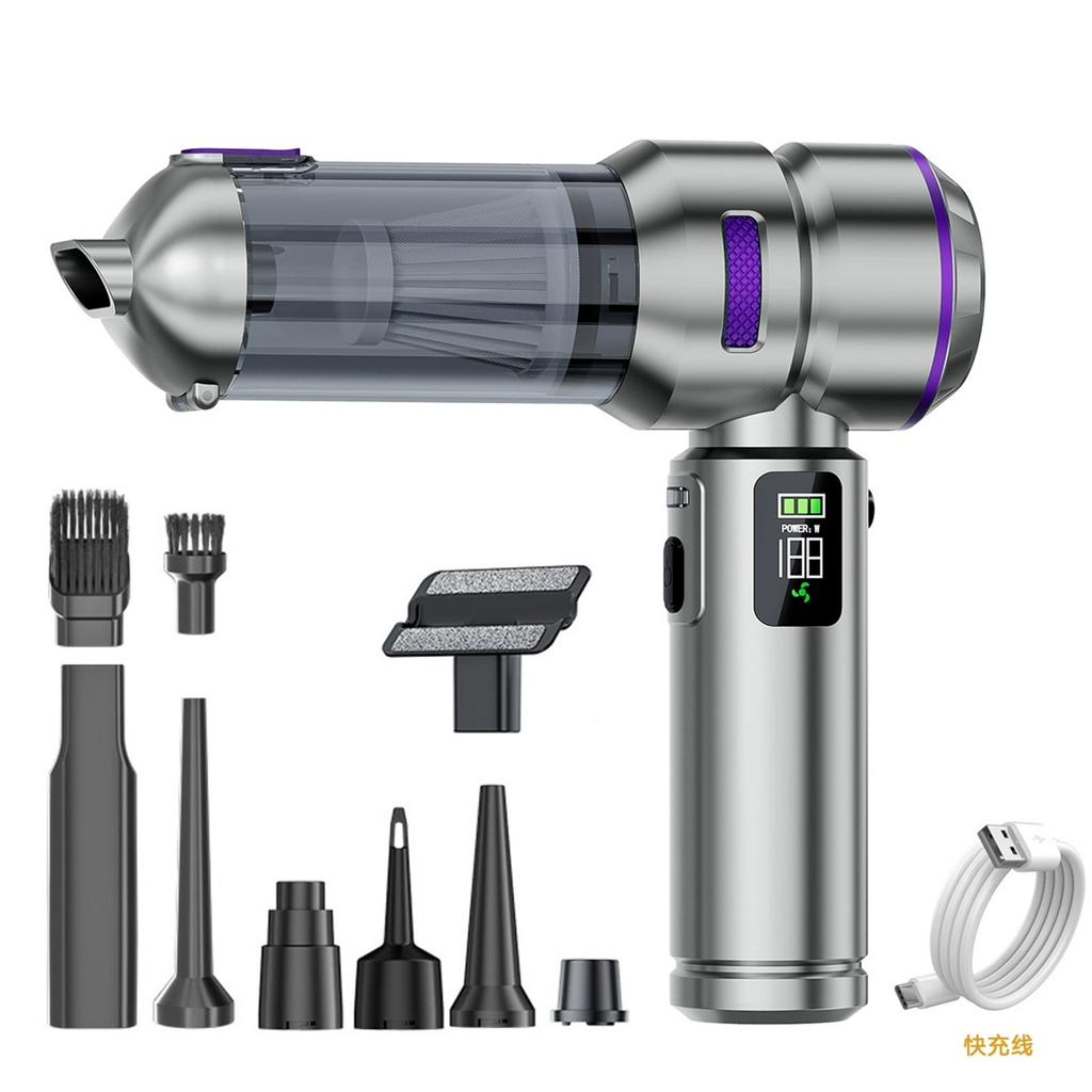 Cordless Handheld Vacuum Cleaner For Wet/Dry Messes,  Design, Ideal For Kitchen Spills, Car Detailing, Workshop Use(Black)