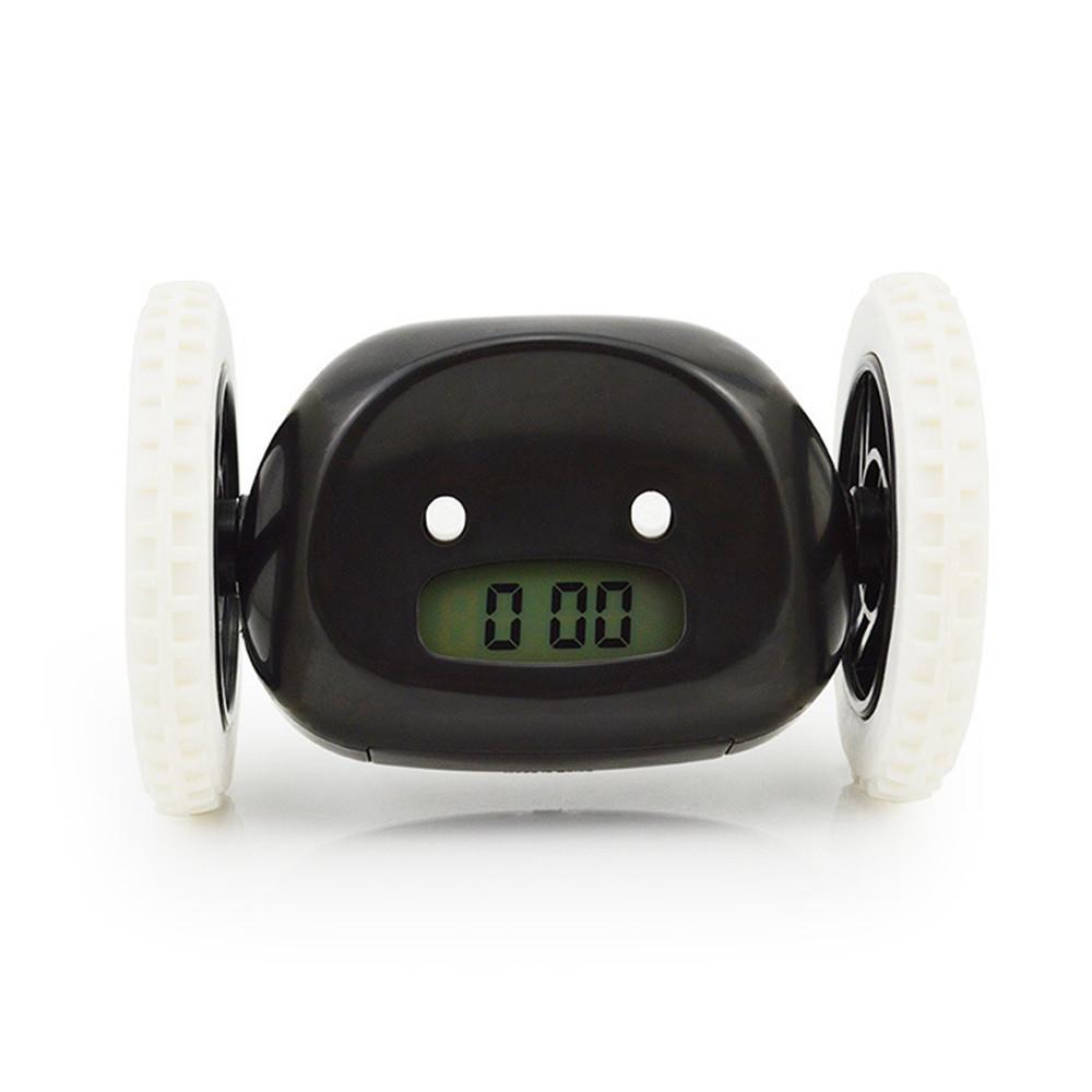 Runaway Alarm Clock - Fun Escape Clock with Wheels for Kids & Students, Snooze Feature