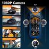 4 Channel 360°Rotate Dash Cam Wifi APP 1920* 1080P HD Car Camera Night Vision Parking Monitor G-Sensor Dashcam Black Box