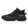 FILA Fluid 5 Cat Paw 5.0 Mid Fabric Synthetic Leather Fifth Generation Trendy Versatile Low-Top Casual Shoes Men sneaker Black F12M412116FBK