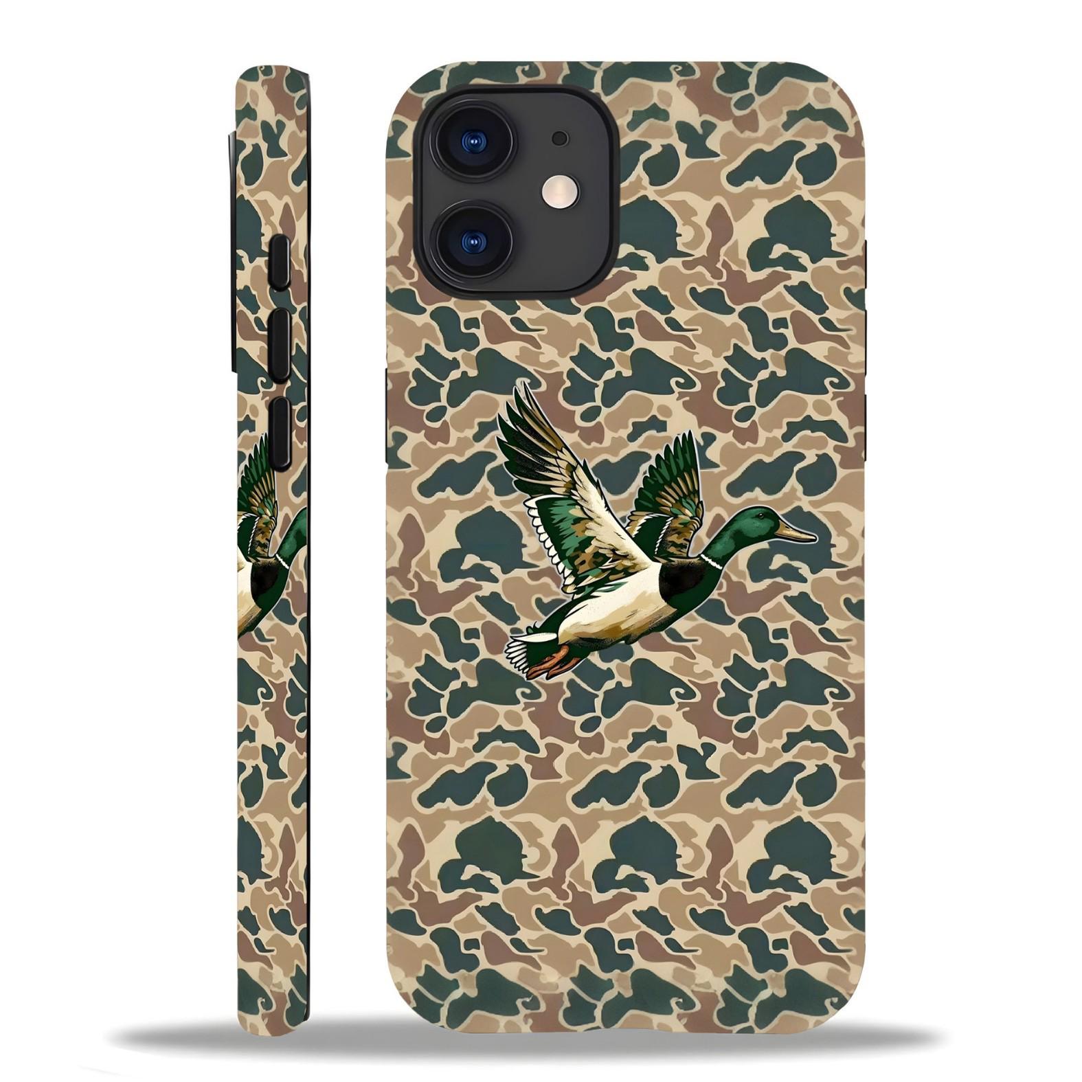

iPhone 17 Pro Max Camouflage Magnetic Duck Phone Case – Cross-Border Bestseller iPhone 16+ белый