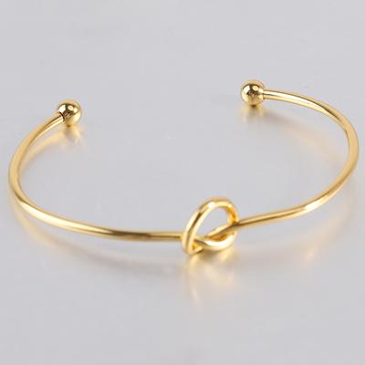 Liebesknoten-Armband, weiblich, DIY-Armband, offener Roségold-Handschmuck