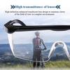 Riding Windproof Goggles, High-definition Protective Glasses, Retractable Frame Glasses, Dust and Splash Protection