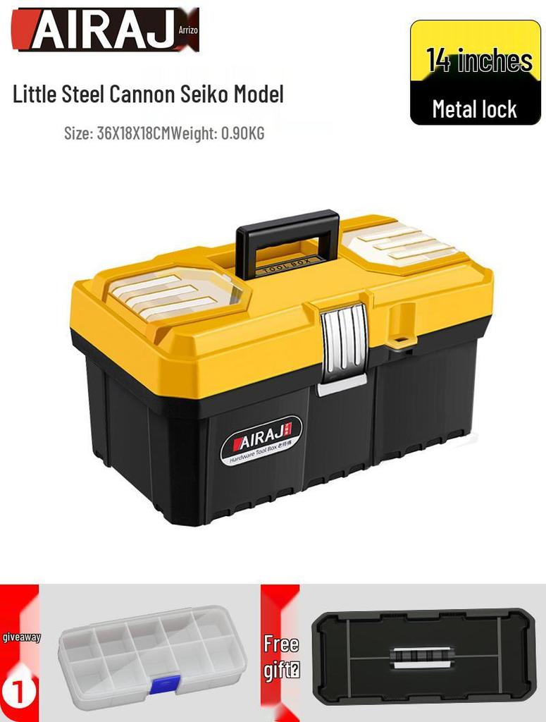 Arieze Handheld Tool Storage Box for Household and Industrial Use