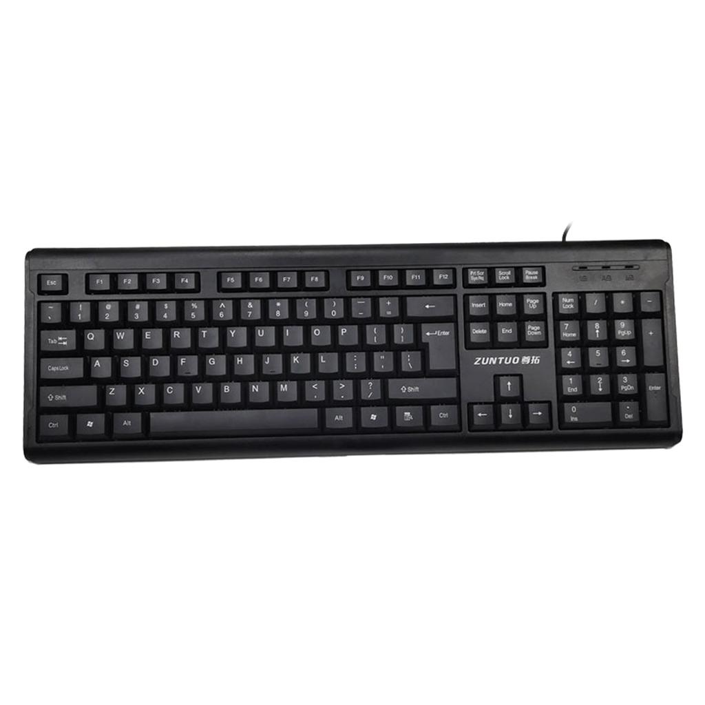 Compact USB Wired Gaming Keyboard/Keyboard+ Mouse Combo Low Keycap ...
