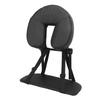 Beauty Bed Headrest Cradle U Shape Adjustable Folding Massage Table Face Cradle Pillow for Beauty Salon Black