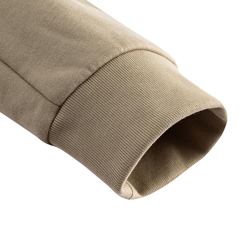 Anta Round Neck Loose Comfortable Pullover Warm Fleece Sweatshirt Men Sweatshirt 152546701-1