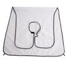 120 * 80CM Shaving Scarf Dye Release Barber Haircut Beard Apron Wai Fabric Beard Trimming Catcher Waterproof Portable White
