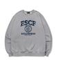 ESCAPEFROM Navy Baitree Logo Sweatshirt Gray