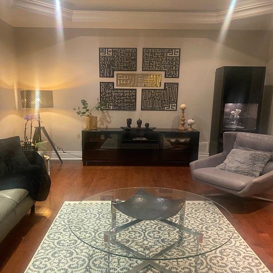 4 Quls Kufic, Gifts, Ramadan Decor, Surah Ikhlas, Kafirun, Falaq, Nas Kufic Decor, Ramadan Decoration, Eid