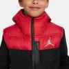 Jordan Color Block Warm Hooded Cotton Vest Kids vest Black HA5345-023