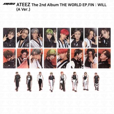2. album WORLD EP.FIN WILL Nálepka na pohľadnicu A ver. KPOP K-POP