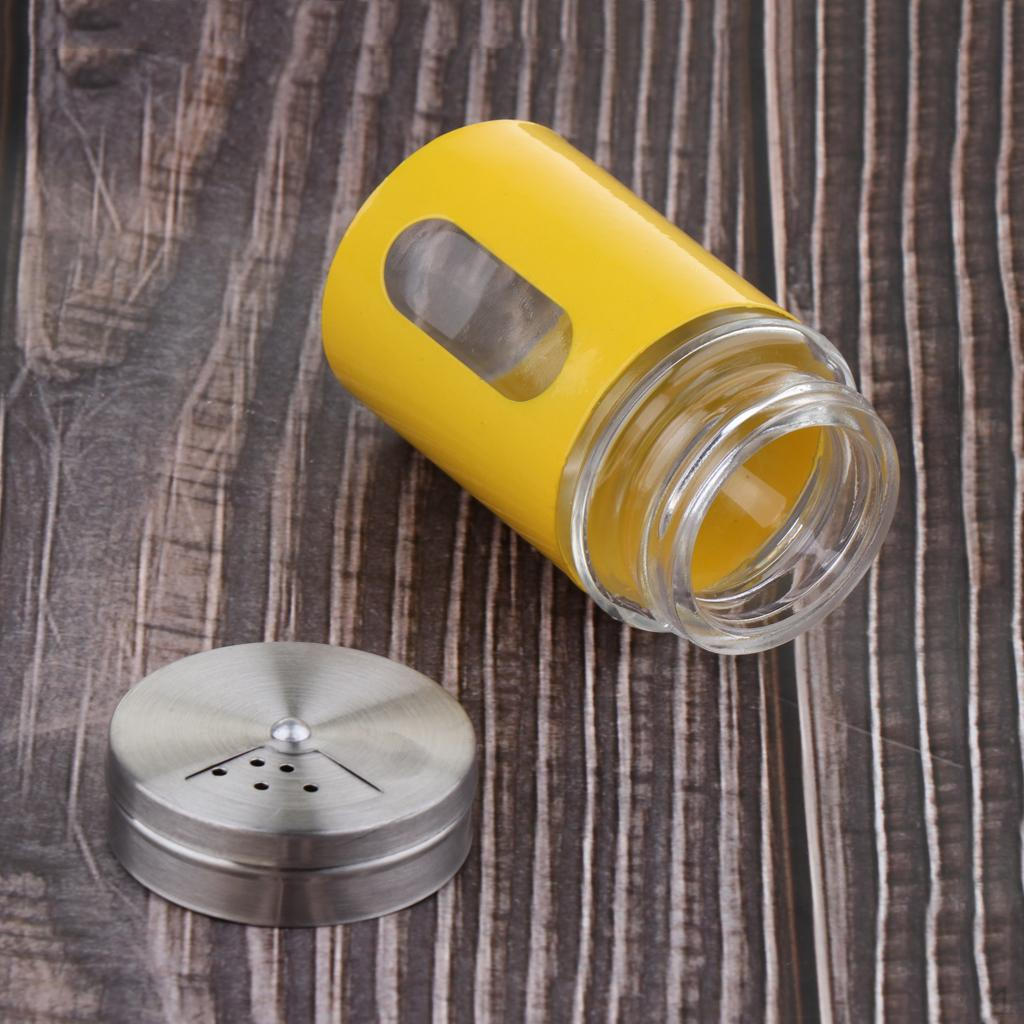 

Lids, Food Storage Container or Salt Seasoning Box for Kitchen and Home жёлтый