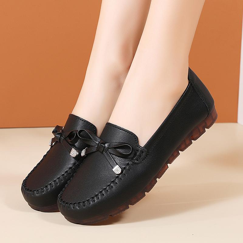 2026 New Fashion, Women's Flat Casual Shoes Casual, Durable, Versatile and Trendy Loafers, Bean Shoes,