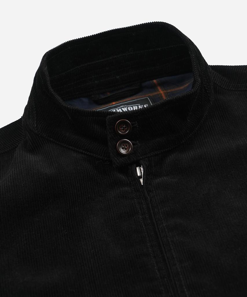 FRIZMWORKS Corduroy Buddy Harrington Jacket _ Black