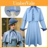 Ensemble de costume Fleur Delacour, uniforme de l'école de Beauxbâtons d'Harry Potter, pour cosplay.