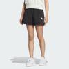 Adidas Tech Woven High-Rise Elastic Waist Sports Shorts Women Black IM8827