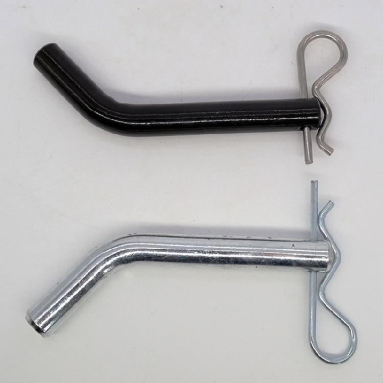 Universal Off Road Trailer Hitch Pin Metal Build Easy Installation System Double Locking Safety Assurances